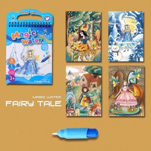 Чарівна книга "Magic Water Book Amusement Park" "Magic Water Book Fairy Tale"