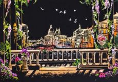 Скретч-картина Venice (Венеція у кольорі)